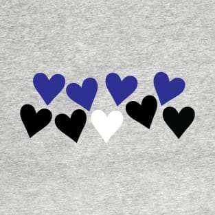 Hearts Leather Pride T-Shirt